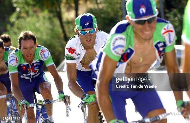 Tour Of Spain 2004Valverde Alejandro , Garcia Quesada Carlos Stage Etape Rit 17 : Plasencia - Estacion De Esqui La Covatilla Vuelta D'Espagna, Tour...