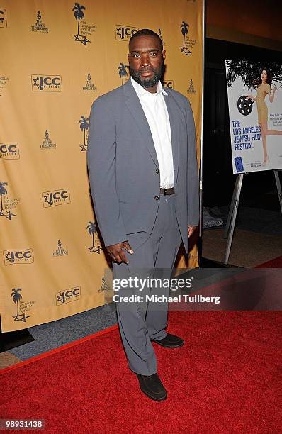 Director Antwone Fisher arrives at the Opening Night Gala for the 5th Annual Los Angeles Jewish Film Festival on May 8, 2010 in Beverly Hills,...