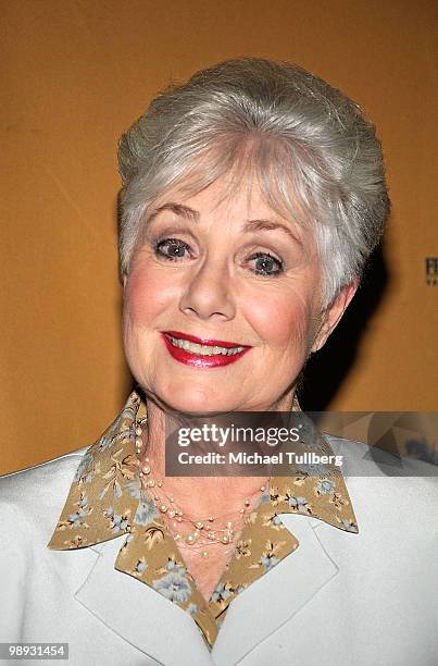 Actress Shirley Jones arrives at the Opening Night Gala for the 5th Annual Los Angeles Jewish Film Festival on May 8, 2010 in Beverly Hills,...