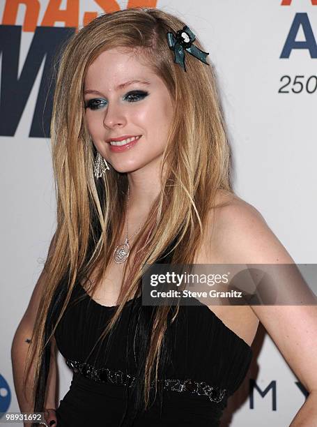 Musician Avril Lavigne attends the 17th Annual Race To Erase MS at Hyatt Regency Century Plaza on May 7, 2010 in Century City, California.