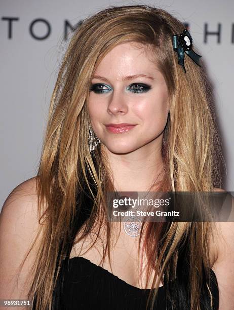 Musician Avril Lavigne attends the 17th Annual Race To Erase MS at Hyatt Regency Century Plaza on May 7, 2010 in Century City, California.