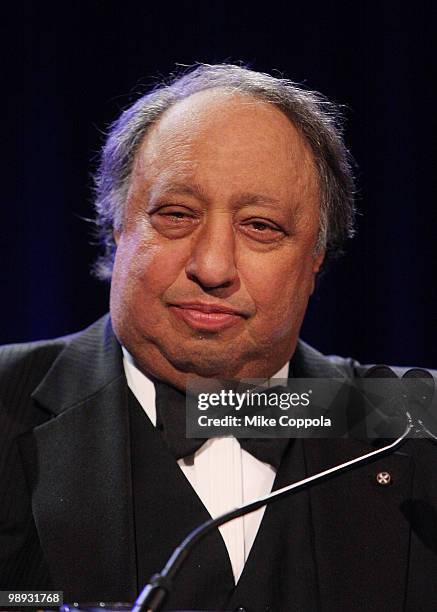 Owner, president, chairman, and CEO of the Red Apple Group and Gristedes Foods John Catsimatidis speaks at the Hellenic Times Scholarship Fund Gala...
