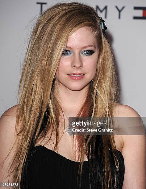 Musician Avril Lavigne attends the 17th Annual Race To Erase MS at Hyatt Regency Century Plaza on May 7, 2010 in Century City, California.
