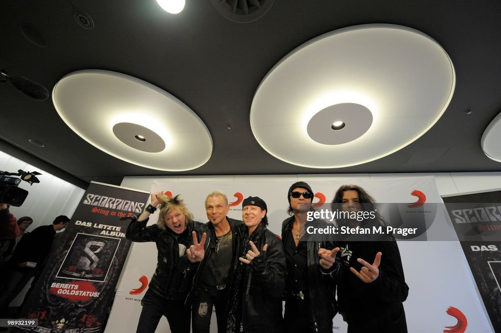 Scorpions And Edguy Perform On Stage At Olympiahalle In Munich