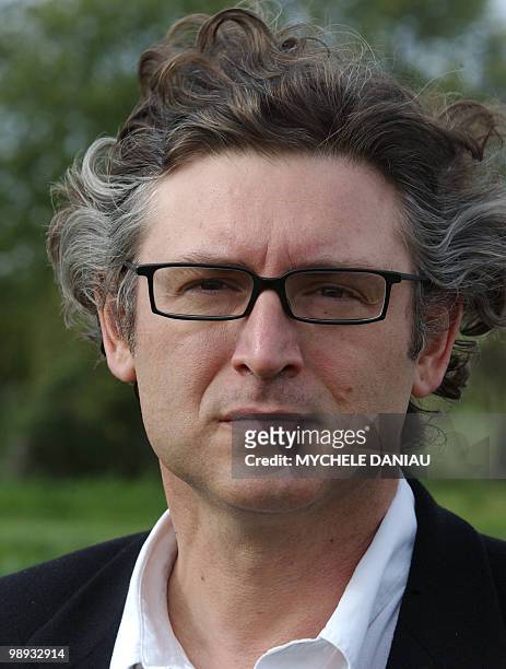 File picture taken on October 19, 2006 in Argentan, shows French philosopher Michel Onfray posing. In his new book "Le Crépuscule d'une idole,...