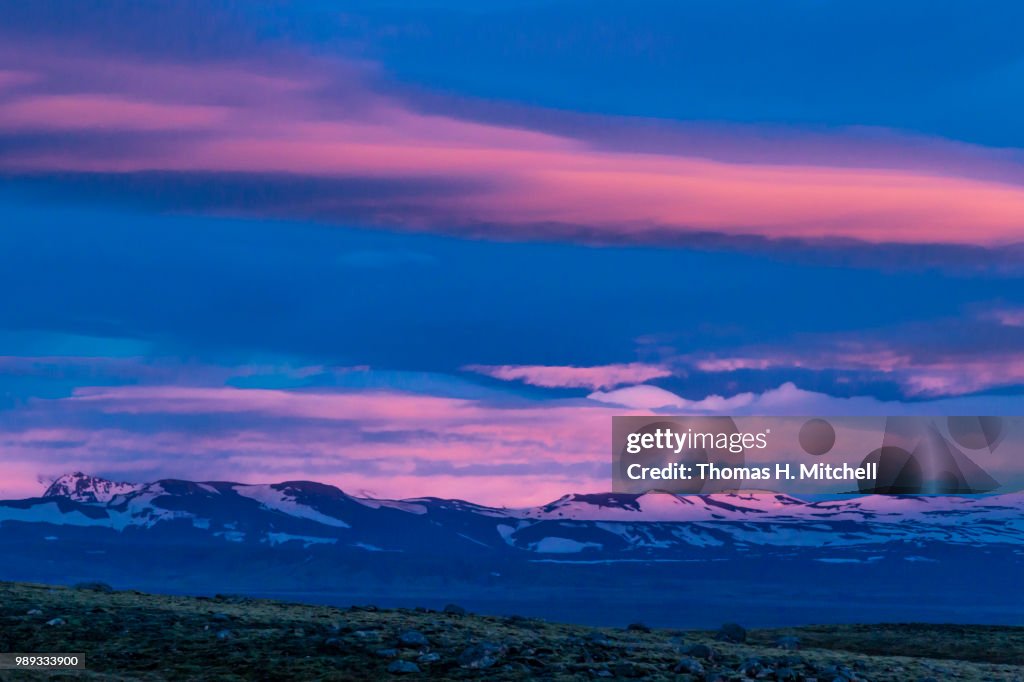 Iceland-South Central sunset