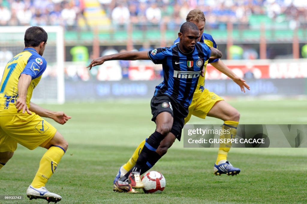 Inter Milan's Cameroonian forward Samuel