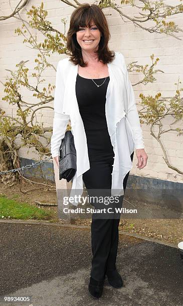 Vicky Michelle attends a plaque unveiling for the late actor, Sir John Mills at Pinewood Studios on May 9, 2010 in London, England.