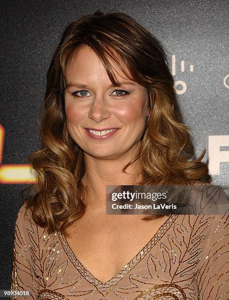 Actress Mary Lynn Rajskub attends the "24" series finale party at Boulevard3 on April 30, 2010 in Hollywood, California.