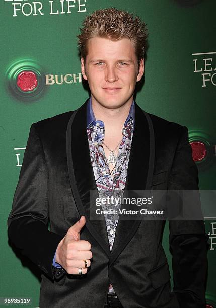 Singer Alexander Acha attends the Buchanan's Forever 2010: Learning For Life at Colegio de las Vizcainas on May 8, 2010 in Mexico City, Mexico.