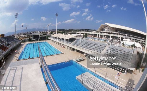 Olympic Sites Olympique 2004 Sportathletisme Athletiek Championnat Mondeathenes Wereldkampioenschap Iso Sportswimming Pool Piscine Zwembad !Im...