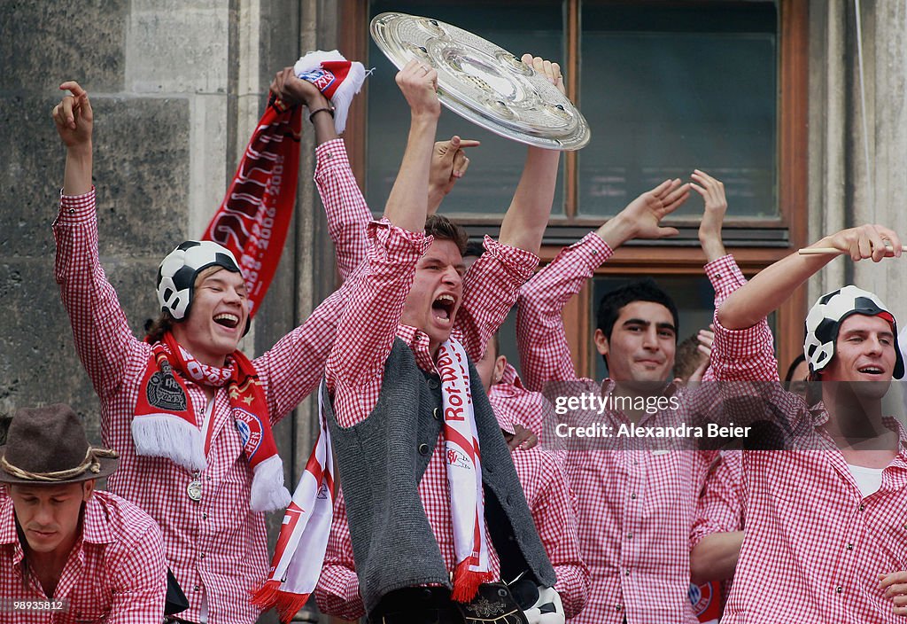 FC Bayern Muenchen - Champions Party