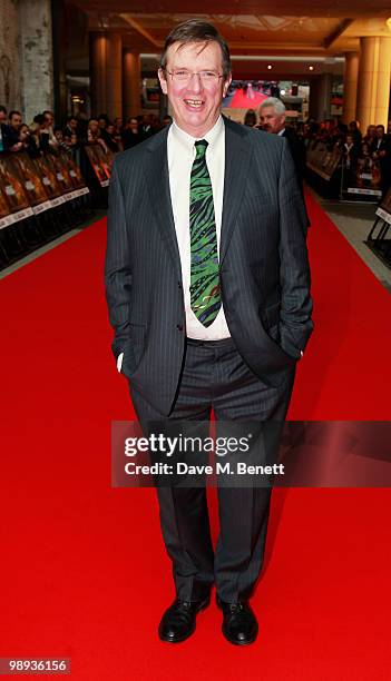 Director Mike Newell attends the World film premiere of 'Prince Of Persia', at Vue Westfield on May 9, 2010 in London, England.