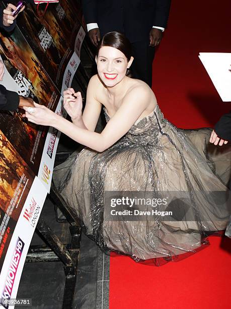 Gemma Arterton arrives at the World premiere of The Prince of Persia: Sands of Time held at the Vue Westfield on May 9, 2010 in London, England.