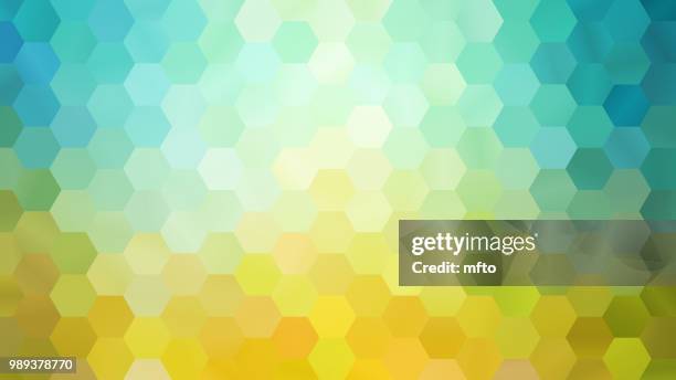 abstract background - hexagon pattern stock illustrations