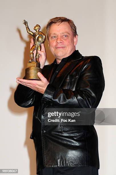 Awarded actor Mark Hamill attends the Jules Verne 2010 - 18th Adventure Film Festival - Tribute to Star Wars V at the Grand Rex on April 23, 2010 in...