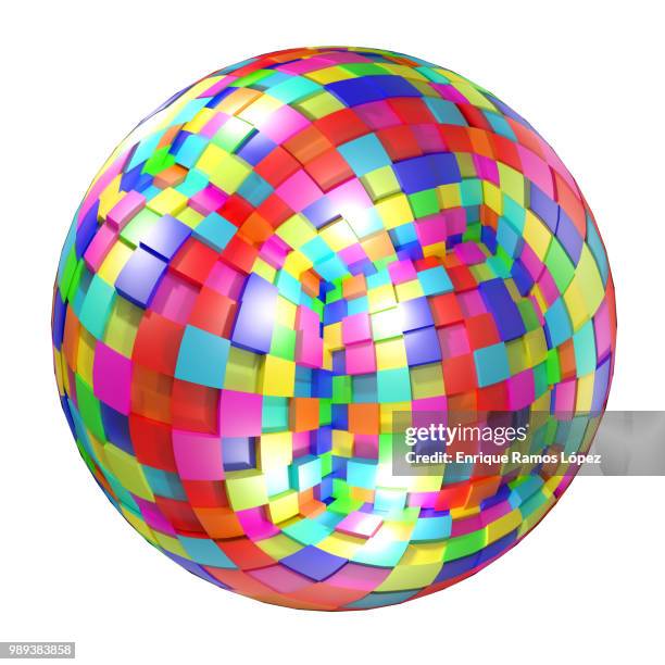 3d sphere - appenzell innerrhoden stock pictures, royalty-free photos & images
