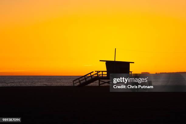 venice beach sunset - chris putnam fotografías e imágenes de stock