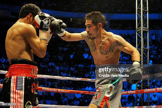 Mexican fighter Antonio Margarito before the fight with Roberto Garcia of USA during the WBC Continental Super Welterweight Title at Bullring...