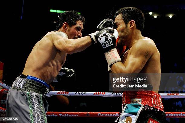 Mexican fighter Antonio Margarito before the fight with Roberto Garcia of USA during the WBC Continental Super Welterweight Title at Bullring...