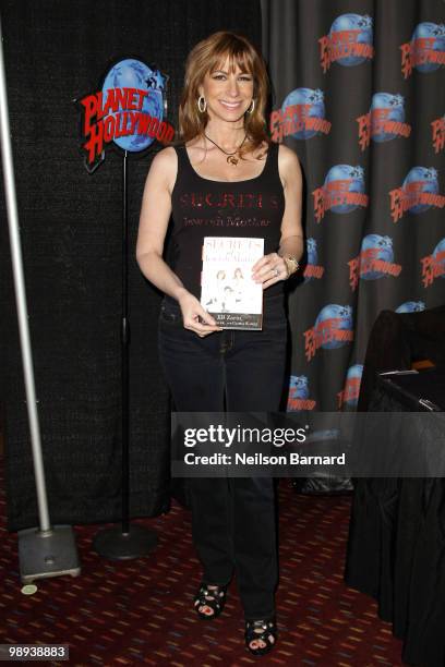 Jill Zarin promotes "Secrets Of A Jewish Mother: Real Advice, Real Stories, Real Love" at Planet Hollywood on May 9, 2010 in New York City.