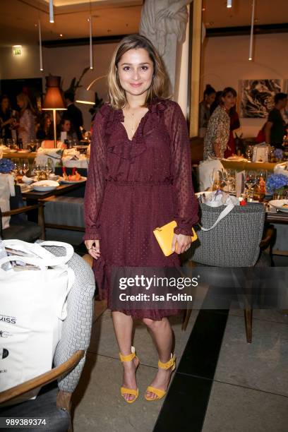 German actress Sarah Alles during the Ladies Dinner at Hotel De Rome on July 1, 2018 in Berlin, Germany.