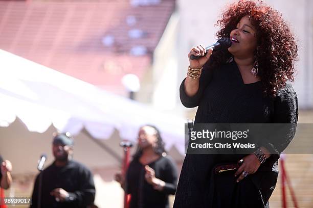 Performer Chaka Khan attends the 17th Annual EIF Revlon Run/Walk for Women on May 8, 2010 in Los Angeles, California.