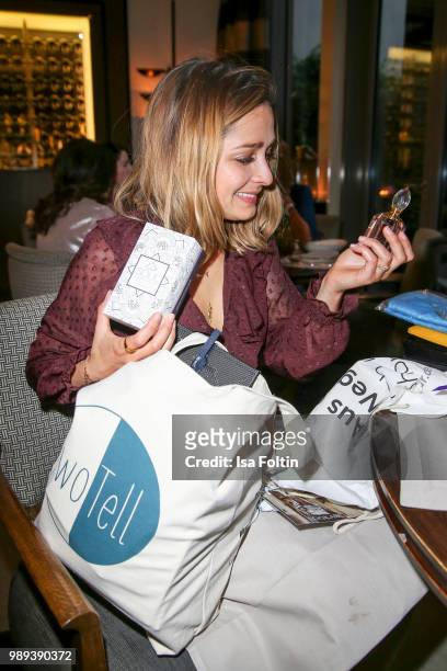 German actress Sarah Alles during the Ladies Dinner at Hotel De Rome on July 1, 2018 in Berlin, Germany.