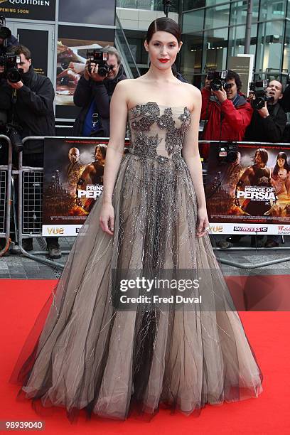 Gemma Arterton attends the World Premiere of Disney's 'Prince Of Persia: The Sands Of Time' at Vue Westfield on May 9, 2010 in London, England.