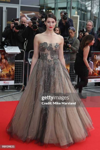 Gemma Arterton attends the World Premiere of Disney's 'Prince Of Persia: The Sands Of Time' at Vue Westfield on May 9, 2010 in London, England.