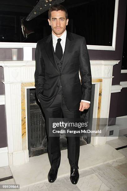 Jake Gyllenhaal arrives at the World premiere afterparty of The Prince of Persia: Sands of Time held at Home House on May 9, 2010 in London, England.