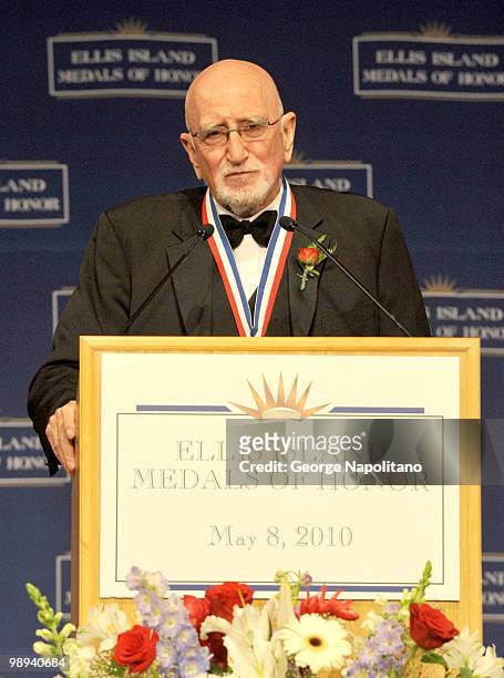 Actor Dominic Chianese attends the 25th annual Ellis Island Medals Of Honor Ceremony & Gala at the Ellis Island on May 8, 2010 in New York City.