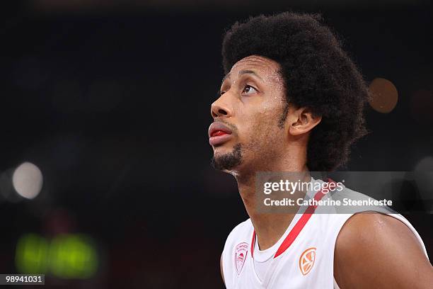 Josh Childress, #6 of Olympiacos Piraeus in action during the Euroleague Basketball Final Four Final Game between Regal FC Barcelona vs Olympiacos at...