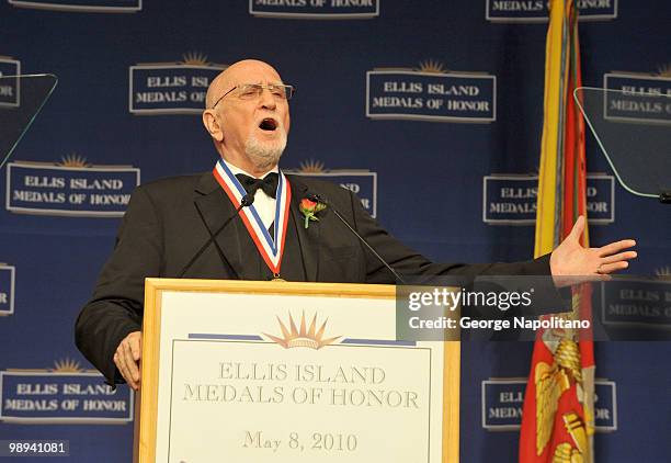 Actor Dominic Chianese attends the 25th annual Ellis Island Medals Of Honor Ceremony & Gala at the Ellis Island on May 8, 2010 in New York City.