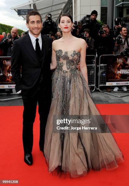 Gemma Arterton and Jake Gyllenhaal attend the World Premiere of 'Prince of Persia: The Sands of Time' at the Vue Westfield on May 9, 2010 in London,...