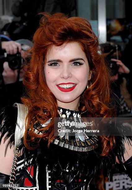 Paloma Faith attends the World Premiere of 'Prince of Persia: The Sands of Time' at the Vue Westfield on May 9, 2010 in London, England.