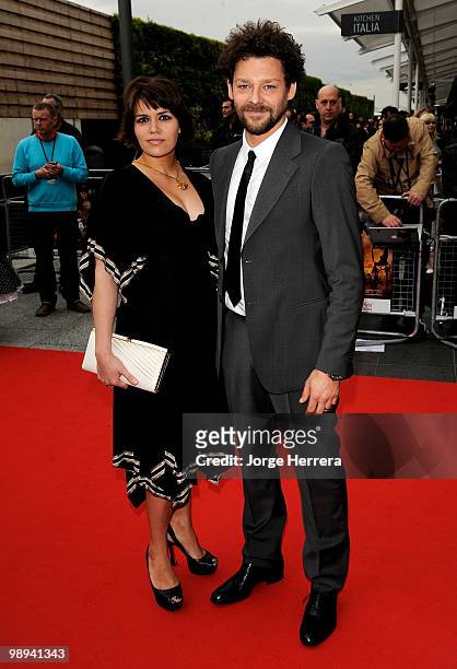 Richard Coyle and wife Georgia Mackenzie attend the World Premiere of 'Prince of Persia: The Sands of Time' at the Vue Westfield on May 9, 2010 in...
