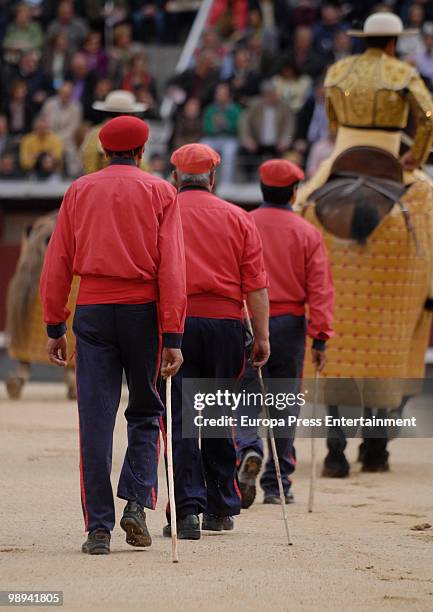 Top of the Feria de San Isidro, in the Plaza de Toros de las Ventas, 2010 in Madrid, Spain.