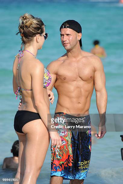 Mike the 'Situation' Sorrentino of the Jersey Shore is sighted on May 9, 2010 in Miami Beach, Florida.