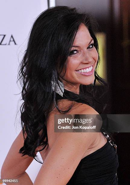Personality Melissa Rycroft arrives at the 17th Annual Race To Erase MS Gala at the Hyatt Regency Century Plaza on May 7, 2010 in Century City,...