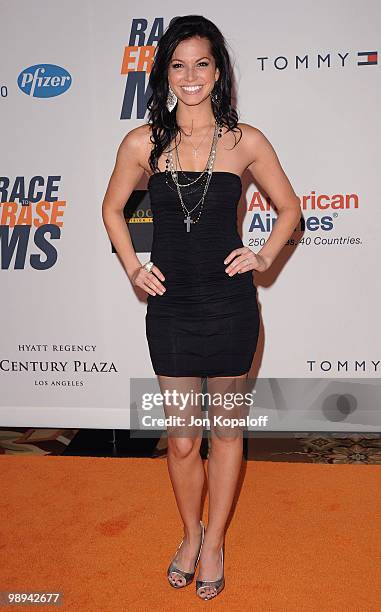 Personality Melissa Rycroft arrives at the 17th Annual Race To Erase MS Gala at the Hyatt Regency Century Plaza on May 7, 2010 in Century City,...