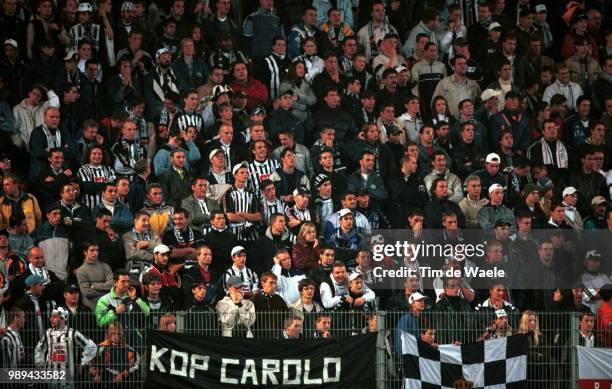 Foot Charleroi, Lokeren Supporters Carolo Kop Football Voetbal Charleroi Rcs Lokeren Sk Iso Sport !Im 335815 Football Voetbal Soccer 15054000