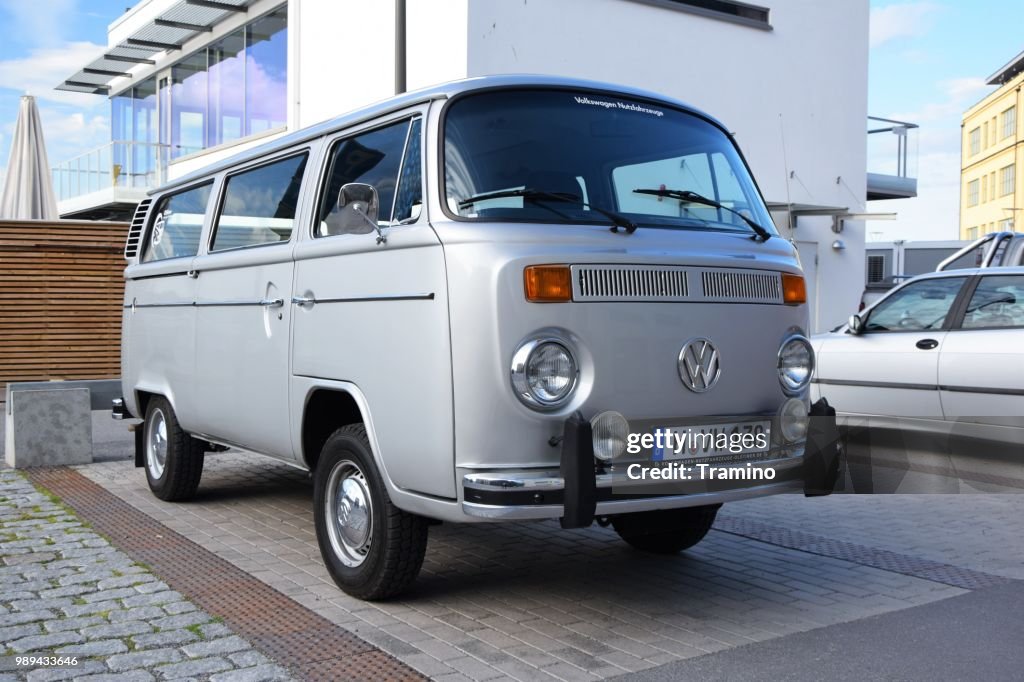 Old Volkswagen T2 on the street