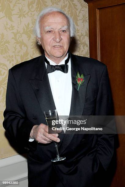 Robert Loggia attends the media reception for the 25th annual Ellis Island Medals Of Honor Ceremony & Gala at the National Musuem of the American...