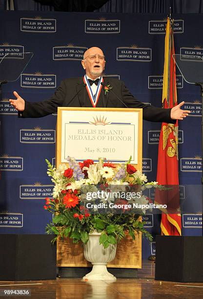 Actor Dominic Chianese attends the 25th annual Ellis Island Medals Of Honor Ceremony & Gala at the Ellis Island on May 8, 2010 in New York City.