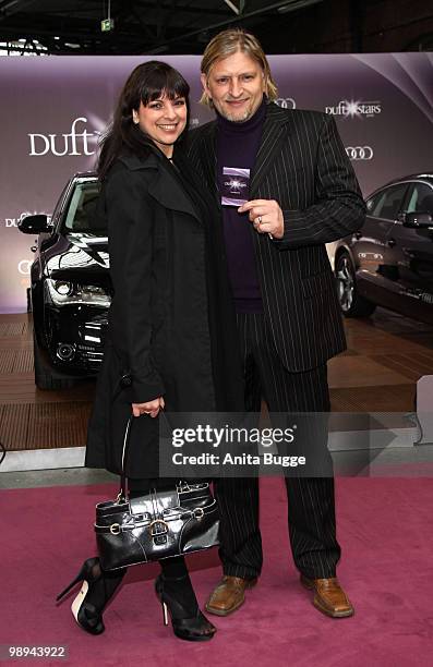 Frank Kessler and Laila Kessler attend the 'Duftstars' 2010 award on May 7, 2010 in Berlin, Germany.