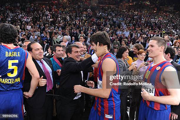Laporta attends EuroLeague summit to weigh NBA Europe project and new franchises Laporta attends EuroLeague summit to weigh NBA Europe project and new franchises