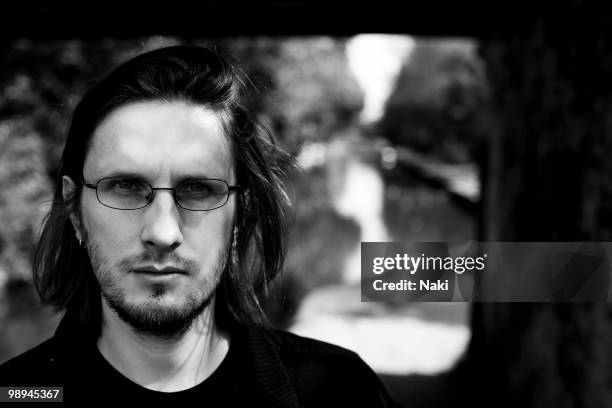 Steven Wilson of Porcupine Tree poses for a portrait session on September 11th 2009 in Hemel Hempstead, Hertfordshire, UK.