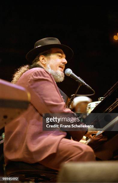 Dr. John performs live on stage at Concertgebouw in Amsterdam, Netherlands on October 30 2000