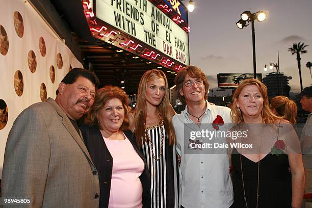 Papa Jorge, Mama Carmen, Molly Sims, Adam Smith, and Leigh Kilton-Smith